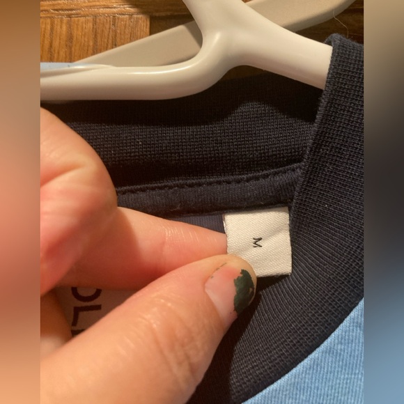 Collusion oversized, colorblock, long sleeve tee - M - Picture 4 of 5